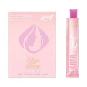 OEM Private Label Collagen Jelly Sticks with Magnesium Glycinate Hyaluronic Acid