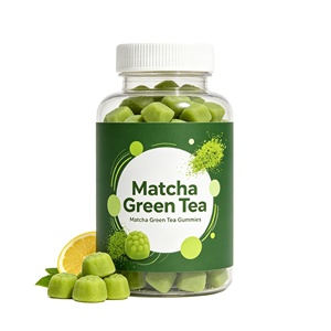 Private Label Super Greens Matcha Gummies Veggie Herb Blend Vitamin Gummy Support Immune Digestive Energy 3000mg