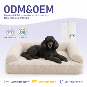 Factory Supply Orthopedic Memory Foam Dog Bed for Private Label Pet Brands Importers and Premium Wholesale Buyers Worldwide