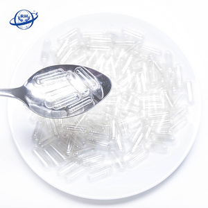 Natural Plants Transparent Clear Vegetable Cellulose Empty HPMC Vegan Capsules