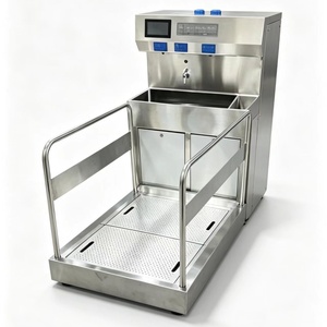Factory Custom Made Stainless Steel 304 One Person Hygiene Station